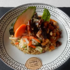 Tajine d'agneau aux fruits secs